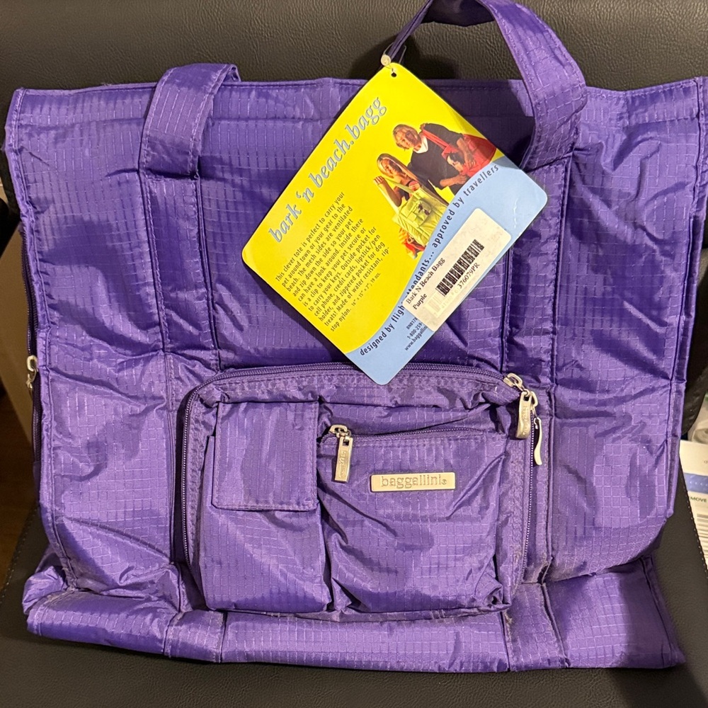Baggallini Vibrant Purple Tote Bag